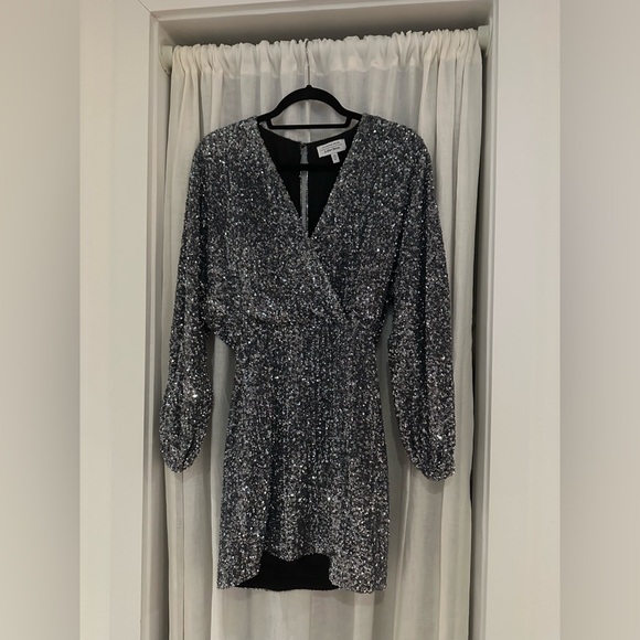 & Other Stories Sequin Mini Dress - Picture 2 of 6